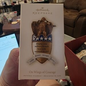 Patriotic Hallmark Keepsake Ornaments  List Price Takes All-Willing To Split